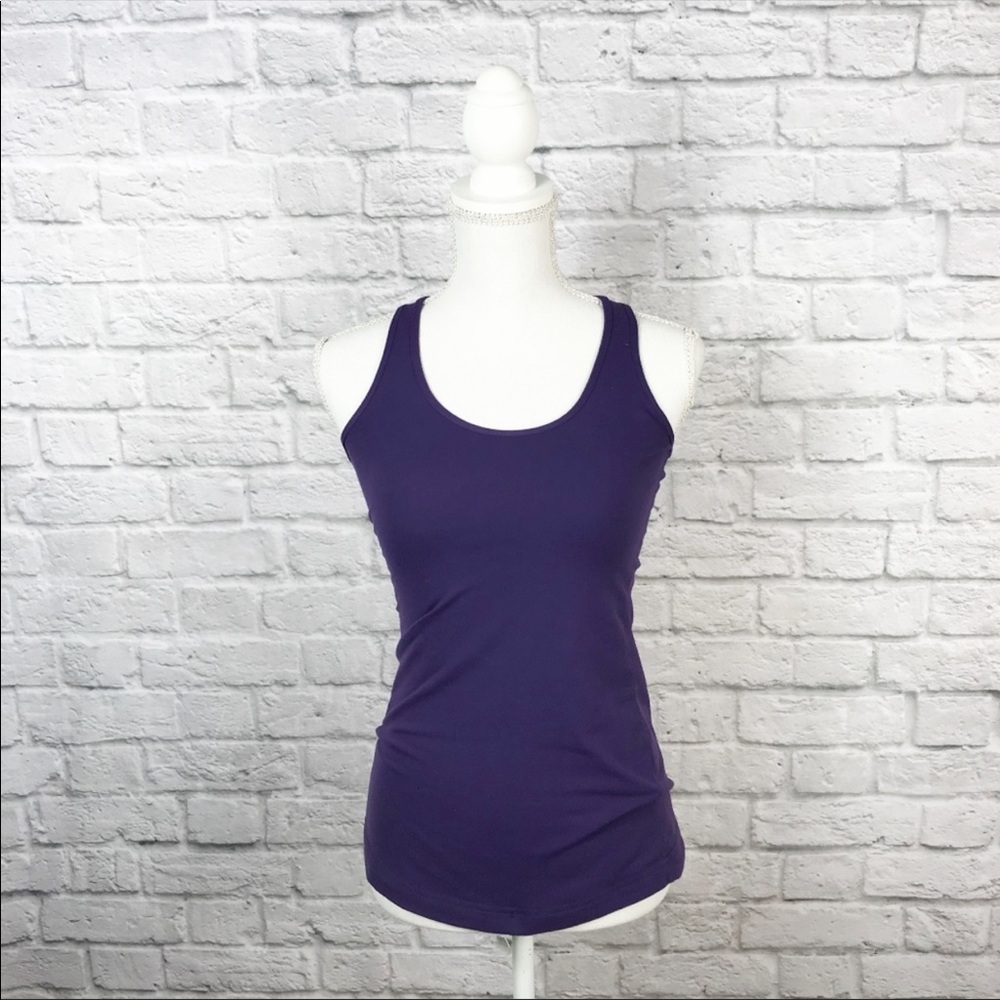 Lululemon Cool Racerback Tank in Deep Purple